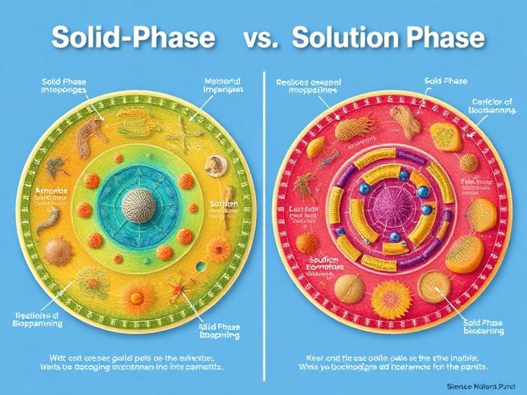 Comparison: Solid-Phase vs. Solution-Phase Biopanning