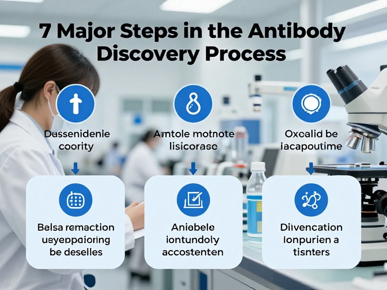 7 Major Steps in the Antibody Discovery Process: The Strategic R&D Pipeline Guide