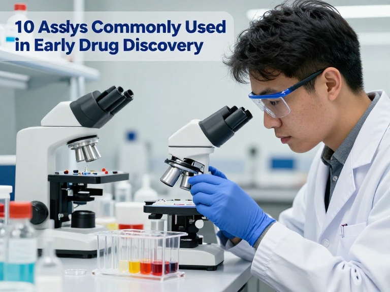 10 Assays Commonly Used in Early Drug Discovery