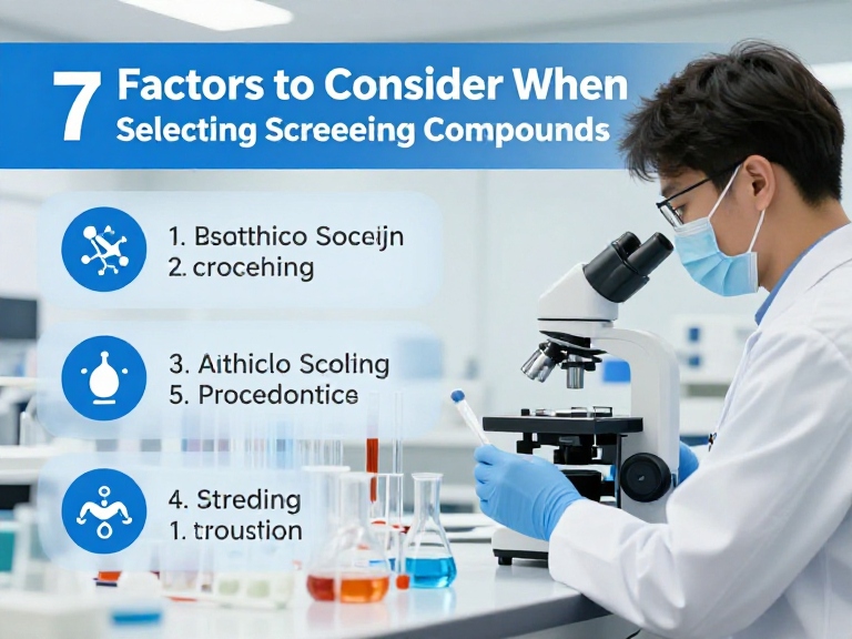 7 Factors to Consider When Selecting Screening Compounds