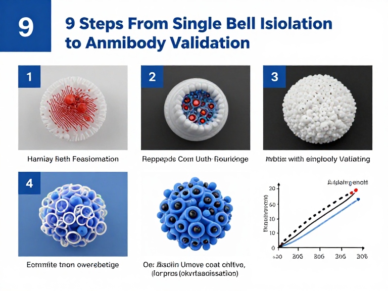 9 Steps From Single B Cell Isolation to Antibody Validation: The Biopharma Engineering Guide