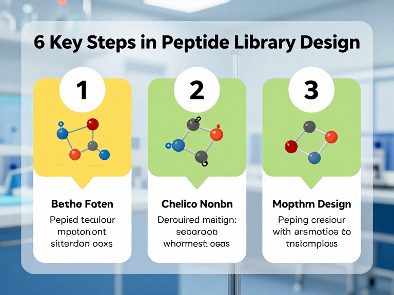 6 Key Steps in Peptide Library Design: The Biopharma Engineering Guide